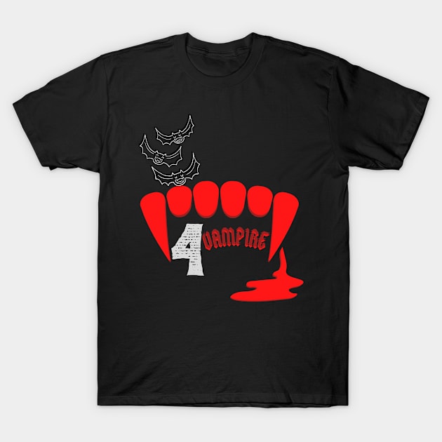 4 vampire T-Shirt by Benlamo